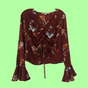 Floral blouse